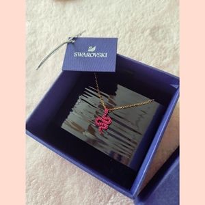 Swarovski snake necklace